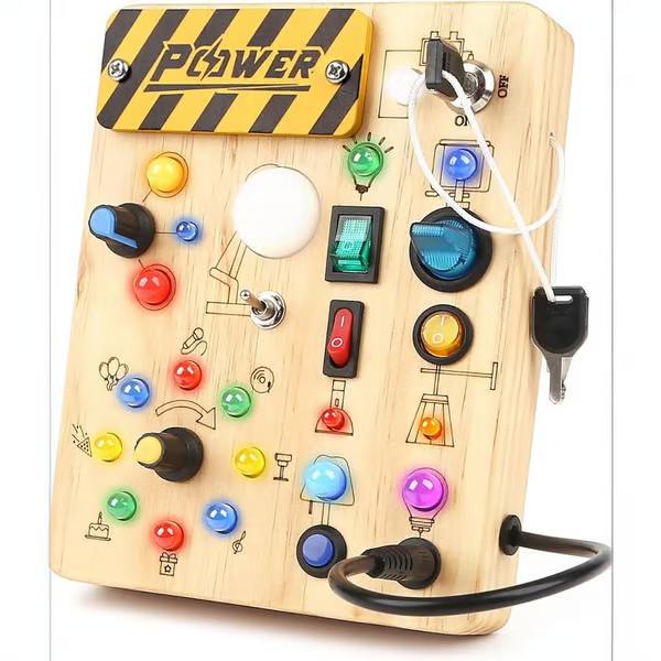 🔥LAST DAY SALE 49% OFF🔥 Montessori Toys for 1-3 Years Old, Wooden Toddler Toys, Sensory Travel Toys