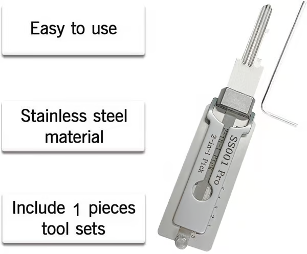 🔥This Week's Special Offer 49% - Stainless Steel Master Key Decoder