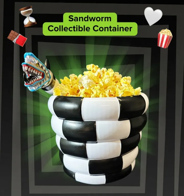 Sandworm Popcorn Bucket - Limited Edition🍿
