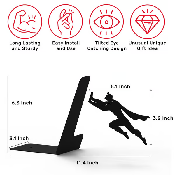 🔥2025 New Arrival - Super Hero Bookends