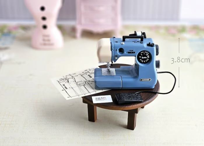 Miniature Diorama Home Appliance Sewing Machine