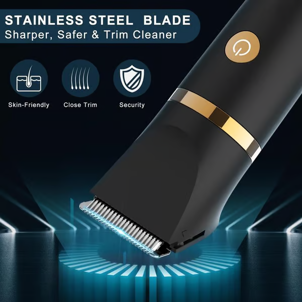 💥LAST DAY SALE 49% OFF💥 3 in 1 Electric Body Hair Trimmer for Men，Cordless Groin Hair Clipper for Men, Waterproof Electric Shaver (Buy 2 Free Shipping )-Festivesl