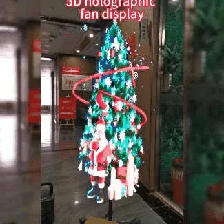 🔥Halloween Sale 49% OFF🔥3D Hologram LED Fan Projector