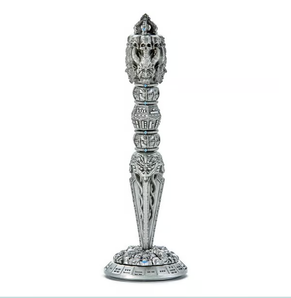 🔥Last Day 50% OFF💀Metal Wand Skull Dice & Bone RPG Dice Set