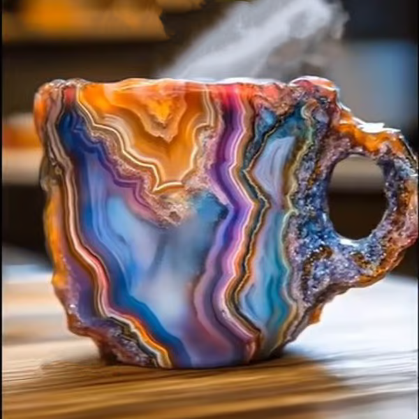 🔥Last 4 hours 57% OFF -🥃2024 New Mineral Crystal Coffee Mugs