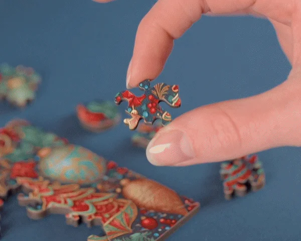 🎄Christmas Pre-Sale 57% OFF🎁🧩24 Days Of Christmas Puzzles Advent Calendar