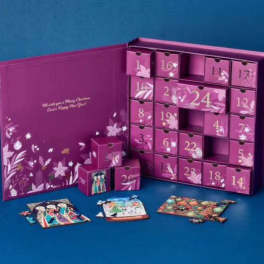 🎄Christmas Pre-Sale 57% OFF🎁🧩24 Days Of Christmas Puzzles Advent Ca