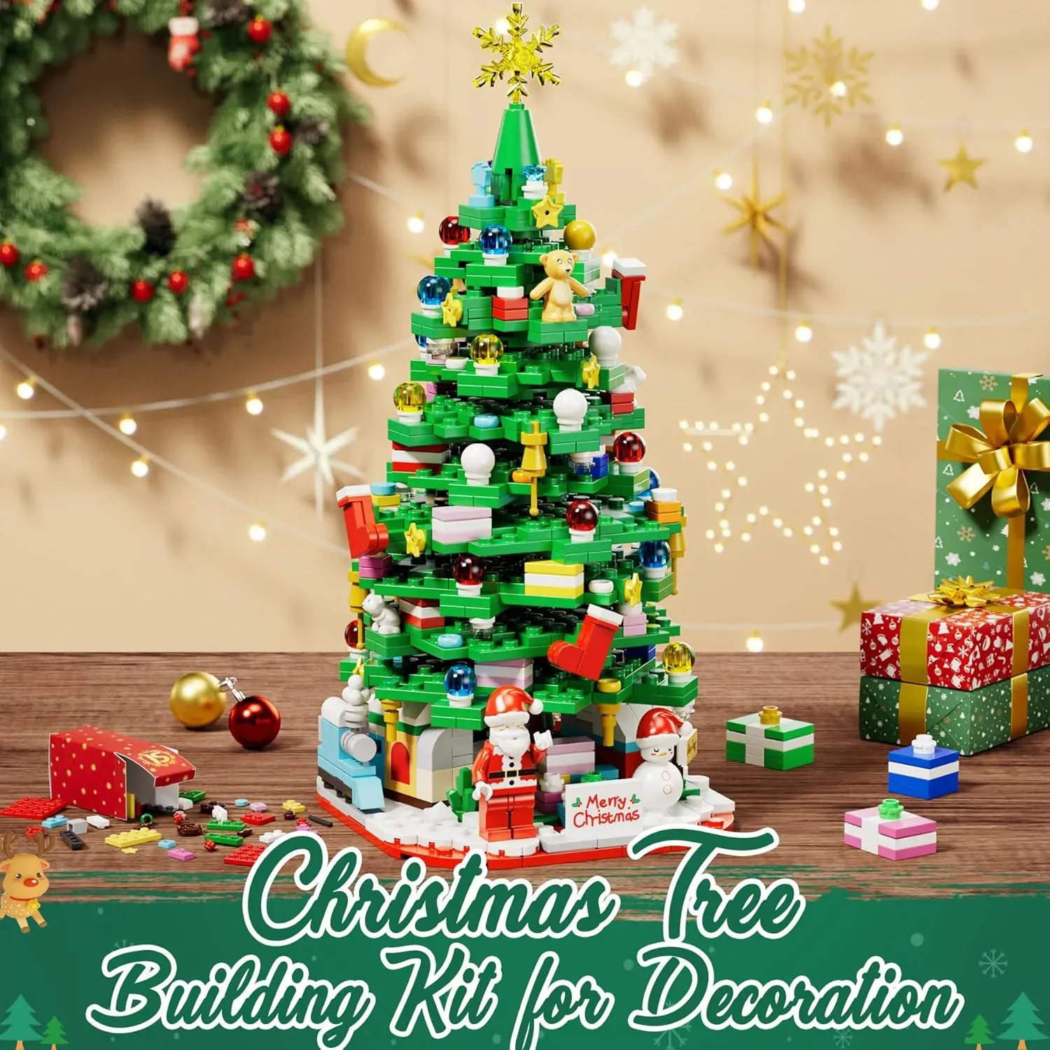 🌻2024 Advent Calendar 24 Days Sunflower Bouquet Building Blocks🌲