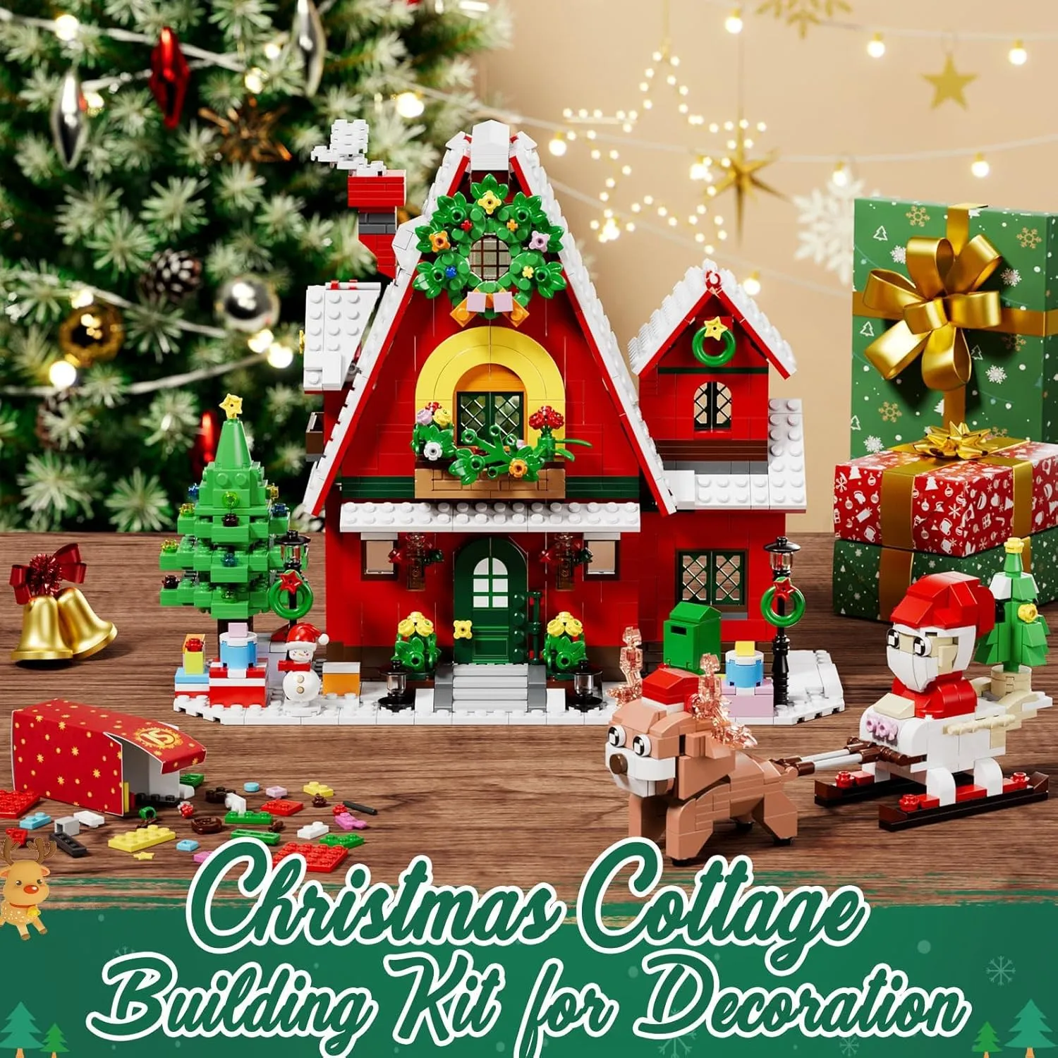 🌻2024 Advent Calendar 24 Days Sunflower Bouquet Building Blocks🌲