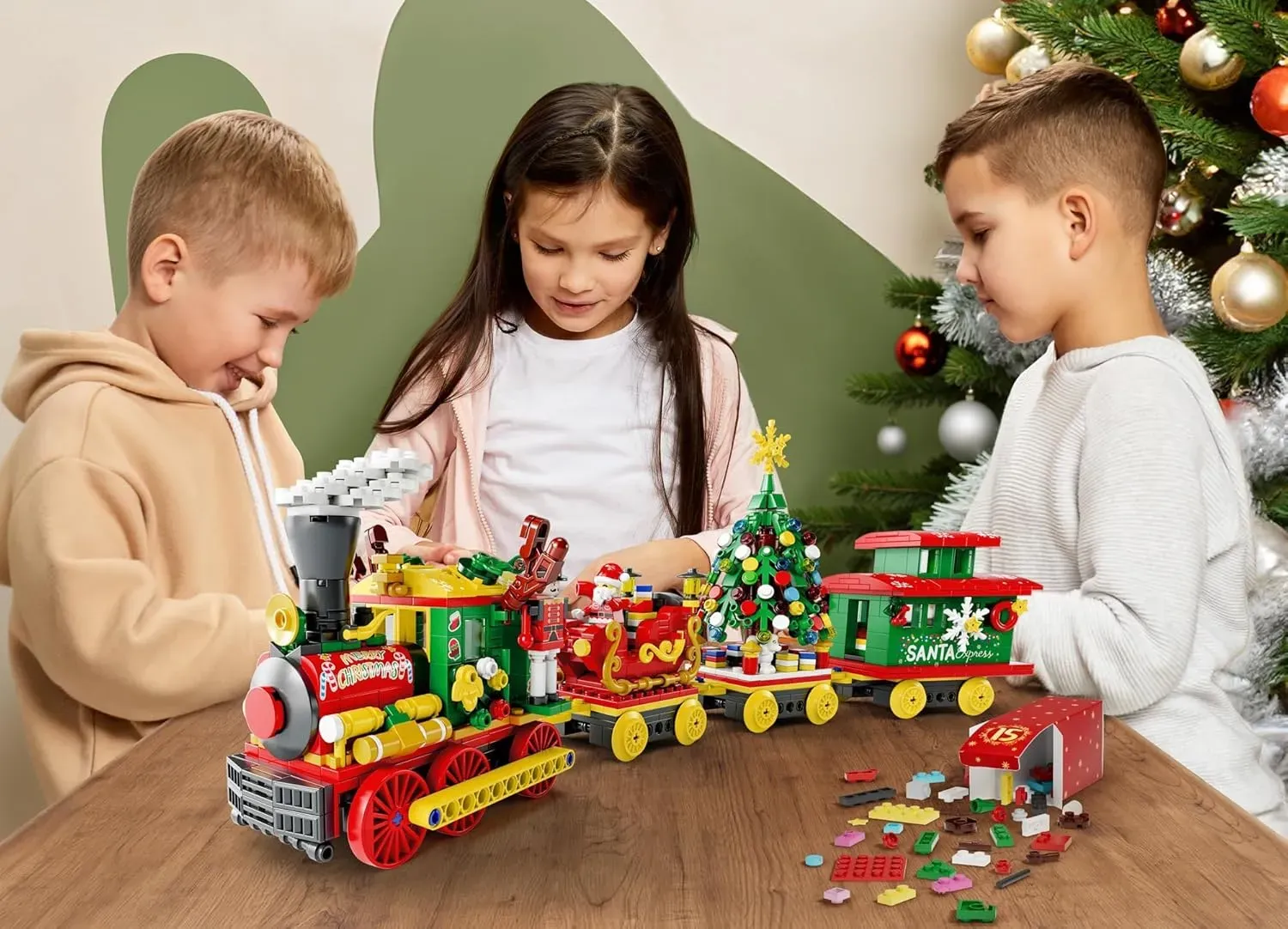 🌻2024 Advent Calendar 24 Days Sunflower Bouquet Building Blocks🌲