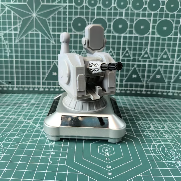 🔥LAST DAY 50% OFF - 3D-Printed Solar-Powered Military Model Rotating Ornament