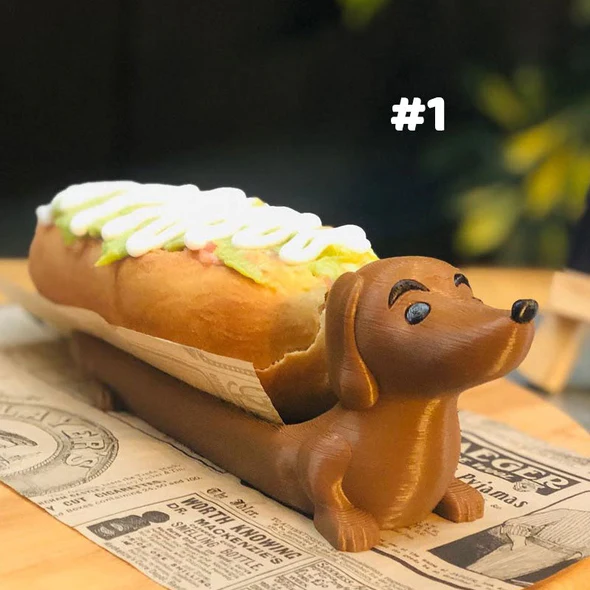 🐕🌭Unleash the Fun: Dog - Shaped Hot Dog Plates Are Here!