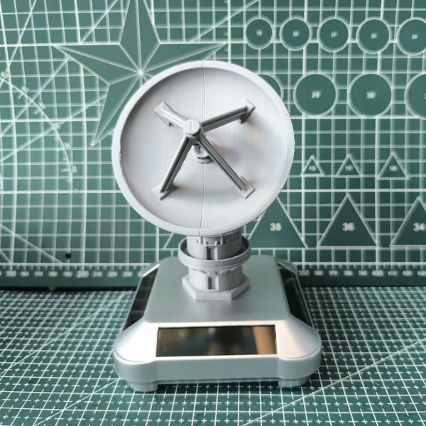 🔥LAST DAY 50% OFF - 3D-Printed Solar-Powered Military Model Rotating Ornament