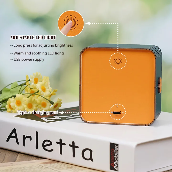 🔥LAST DAY SALE 49% OFF🎁Long River Sunset Kit - 3D Wooden Puzzle Night Light