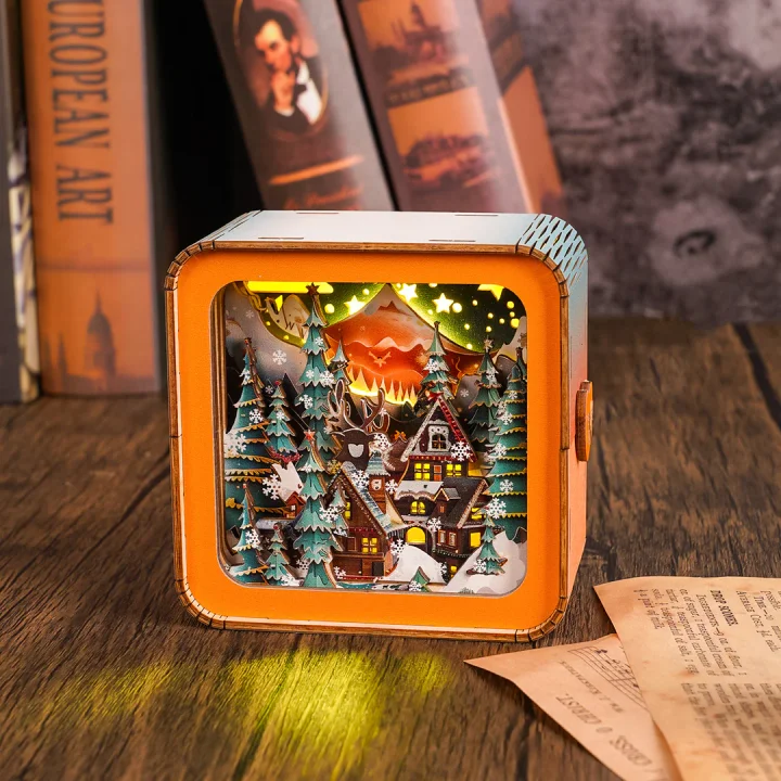 🔥LAST DAY SALE 49% OFF🎁Long River Sunset Kit - 3D Wooden Puzzle Night Light