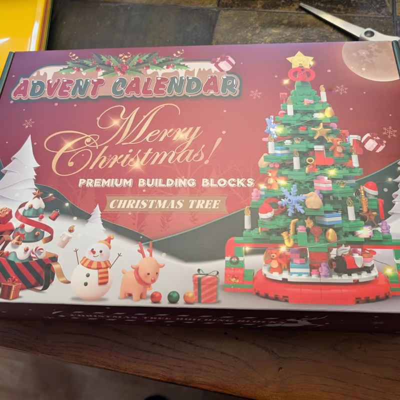 ✨Last Day 70% OFF 🎁Advent Calendar 2024 Christmas Tree Building Set