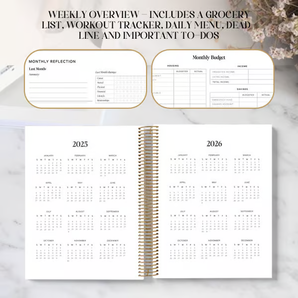 🎅2024 Christmas Promos🔥📚2025 Daily Planner❤️BUY 2 FREE SHIPPING