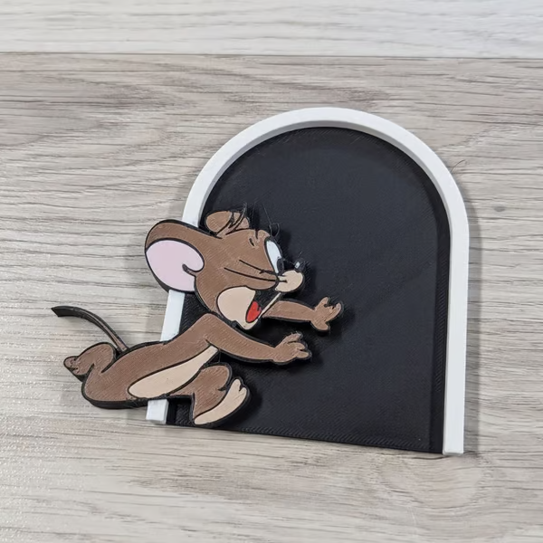 🎅Christmas Hot Sale -🎄Tom and Jerry Decorative Wall Hole