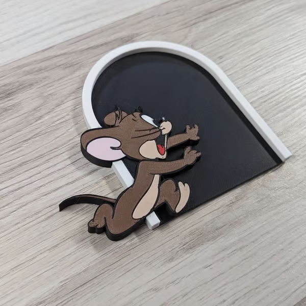 🎅Christmas Hot Sale -🎄Tom and Jerry Decorative Wall Hole