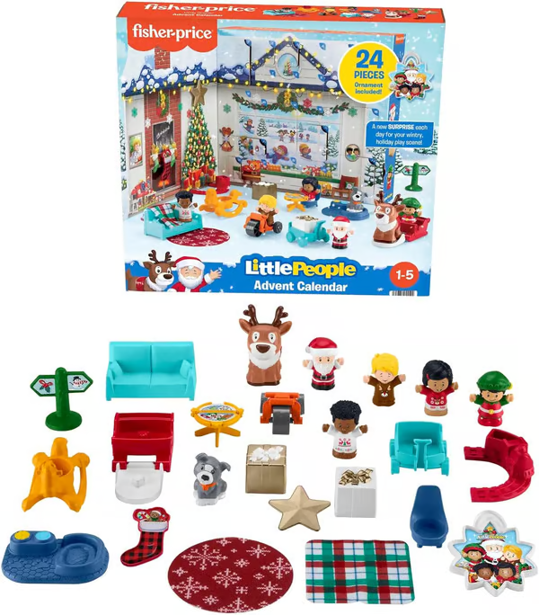 💥Christmas Sale 57% Off -Little People Christmas Advent Calendear