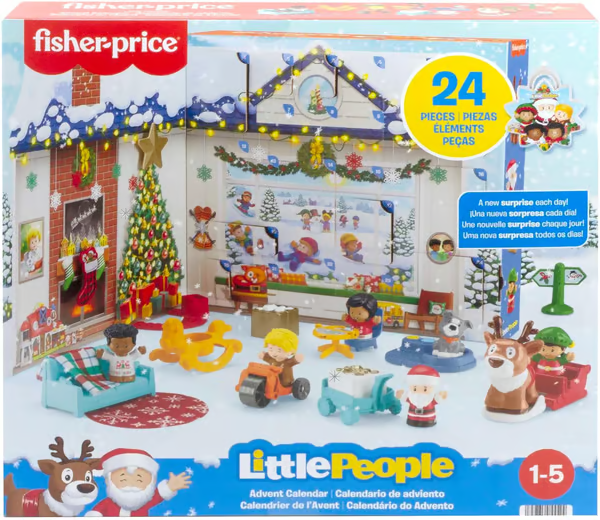 💥Christmas Sale 57% Off -Little People Christmas Advent Calendear