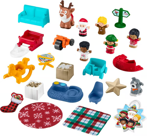 💥Christmas Sale 57% Off -Little People Christmas Advent Calendear