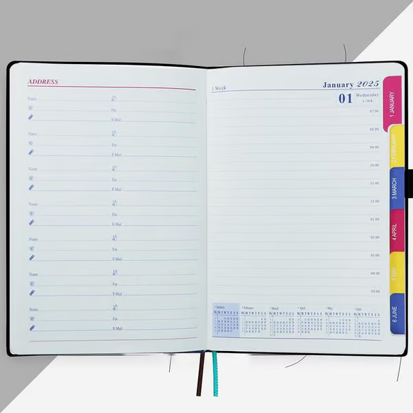 🔥LAST DAY SALE 50% OFF📚2025 One Day One Page Daily Planner – Your Ultimate Gift Calendar
