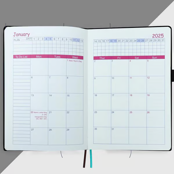 🔥LAST DAY SALE 50% OFF📚2025 One Day One Page Daily Planner – Your Ultimate Gift Calendar