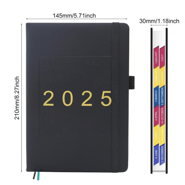 🔥LAST DAY SALE 50% OFF📚2025 One Day One Page Daily Planner – Your Ultimate Gift Calendar