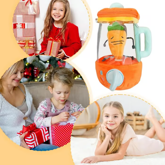 🔥HOT SALE NOW 49% OFF-🥕Cartoon Stuffed Doll Toy Carrot Juicer Shape Decoration