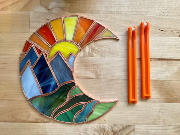 🔥LAST DAY 50% OFF🔥Hand foiler 7/32" for stained glass copper foiling tool