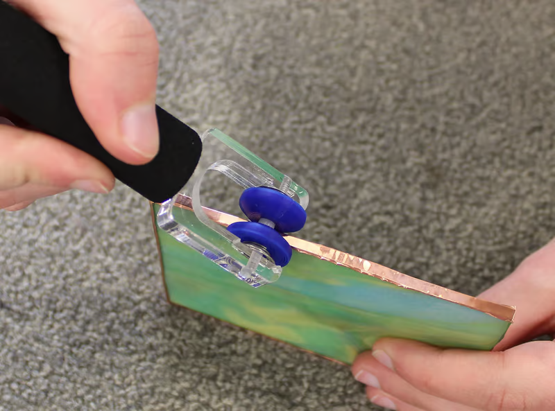 🔥LAST DAY 50% OFF🔥Hand foiler 7/32" for stained glass copper foiling tool