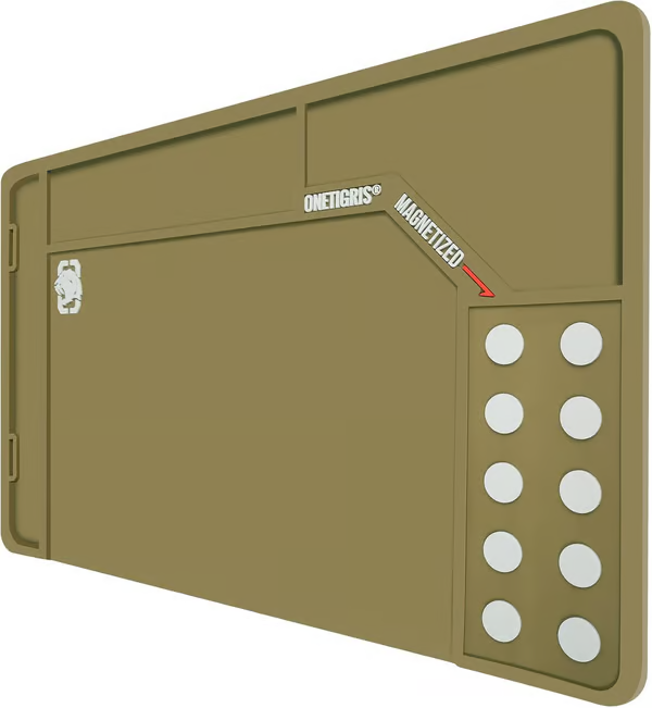 🔥This Week's Special Offer 49% OFF -Gun Cleaning Mat Rifle Pistol Gun Mat with Magnetic Dots, Non-Slip Oil Resistant-Festivesl