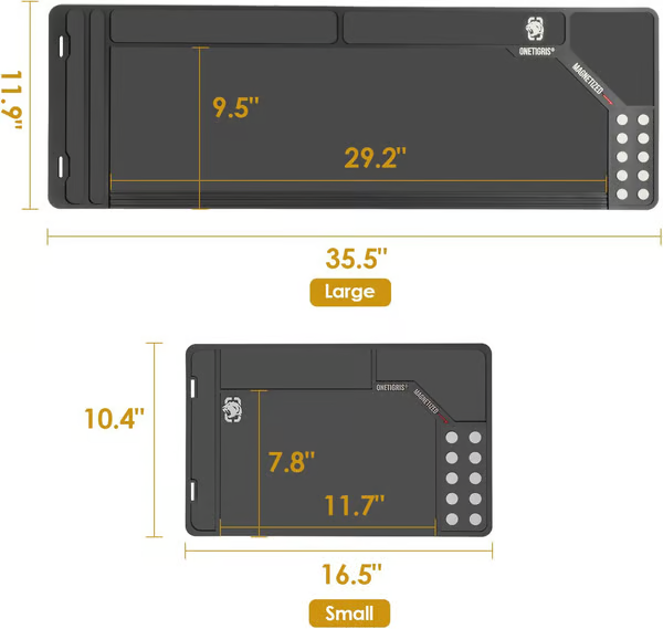 🔥This Week's Special Offer 49% OFF -Gun Cleaning Mat Rifle Pistol Gun Mat with Magnetic Dots, Non-Slip Oil Resistant-Festivesl