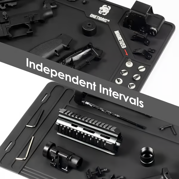 🔥This Week's Special Offer 49% OFF -Gun Cleaning Mat Rifle Pistol Gun Mat with Magnetic Dots, Non-Slip Oil Resistant-Festivesl