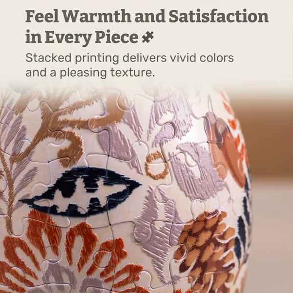 🎄Christmas Promotion 49% OFF🎄- 💐🧩✨3D Art Puzzle Vase $ 39.99  