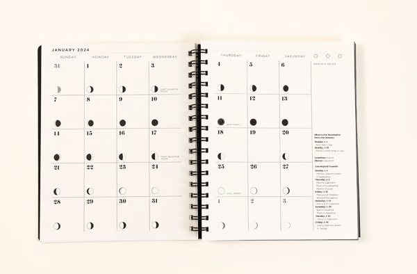 🔥LAST DAY SALE 50% OFF-📚2025 Many Moons Lunar Planner