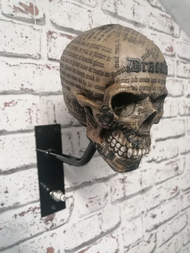 🔥LAST DAY SALE 50% OFF 🏴‍☠️Motorcycle helmet and jacket skull holder