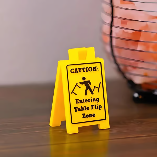 Caution Sign: Cat Vomit Edition ⚠️🐾