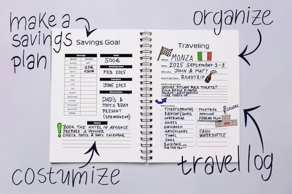 🔥Last 4 hours Sale: Save $15-🏎️2025 Formula Planner & Calendar🏁