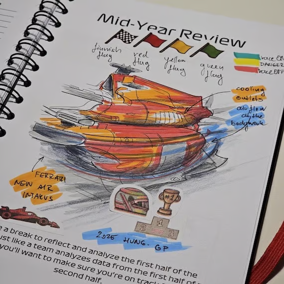 🔥Last 4 hours Sale: Save $15-🏎️2025 Formula Planner & Calendar🏁