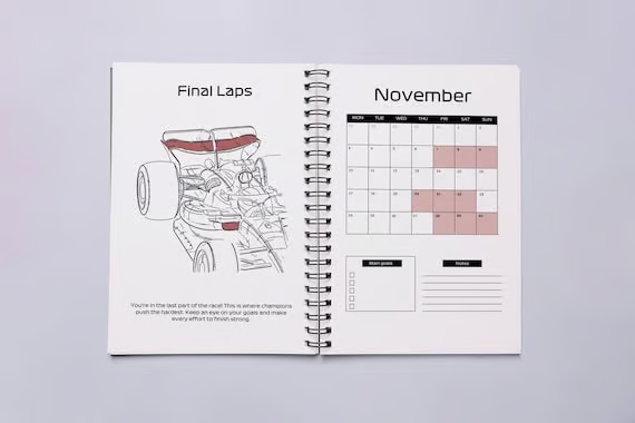 🔥Last 4 hours Sale: Save $15-🏎️2025 Formula Planner & Calendar🏁