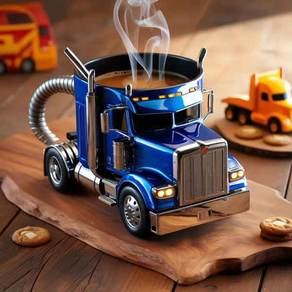 Christmas Promotions - 49% OFF-Handcrafted Truck Coffee mug