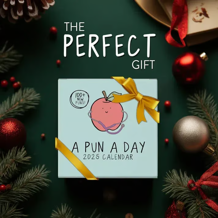 🔥LAST DAY SALE 50% OF - 2025 A Pun A Day Desktop Calendar🗓️🍑