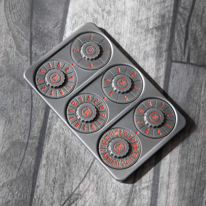 🔥LAST DAY 49% OFF - Portable Metal Spin-Dial Polyhedral Dice