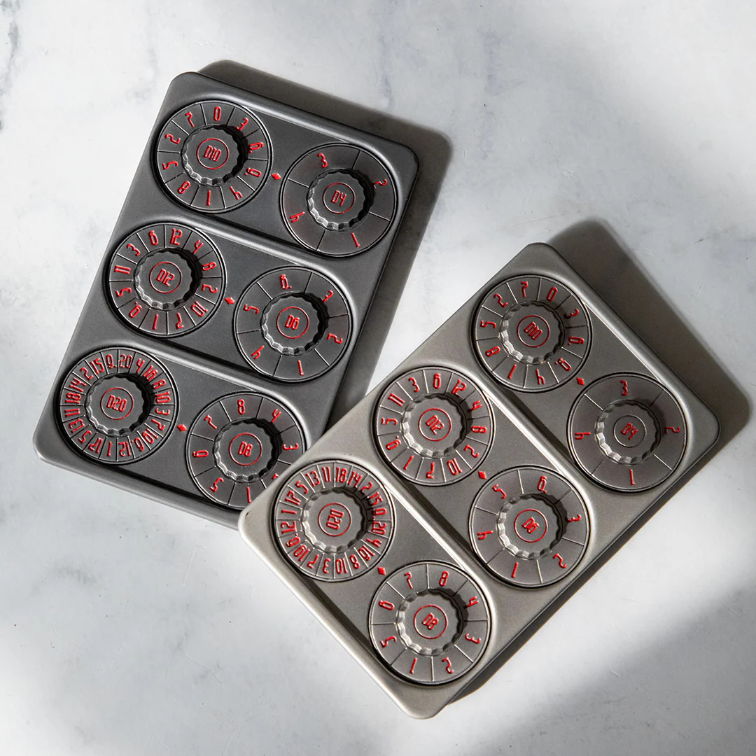 🔥LAST DAY 49% OFF - Portable Metal Spin-Dial Polyhedral Dice