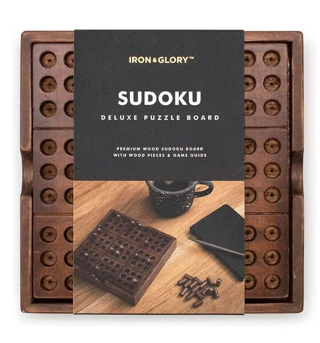 🔥Wooden Sudoku board game