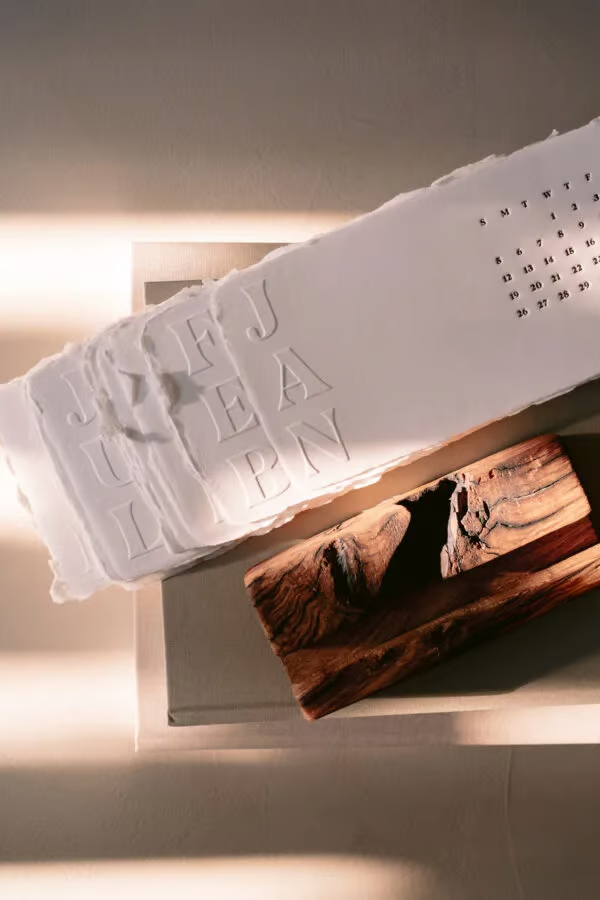 📃The 2025 Letterpress Calendar🎁