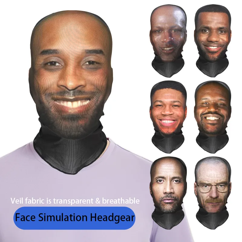 🔥New Year Promotion 49% OFF - 3D Spoof Face Simulation Headgear