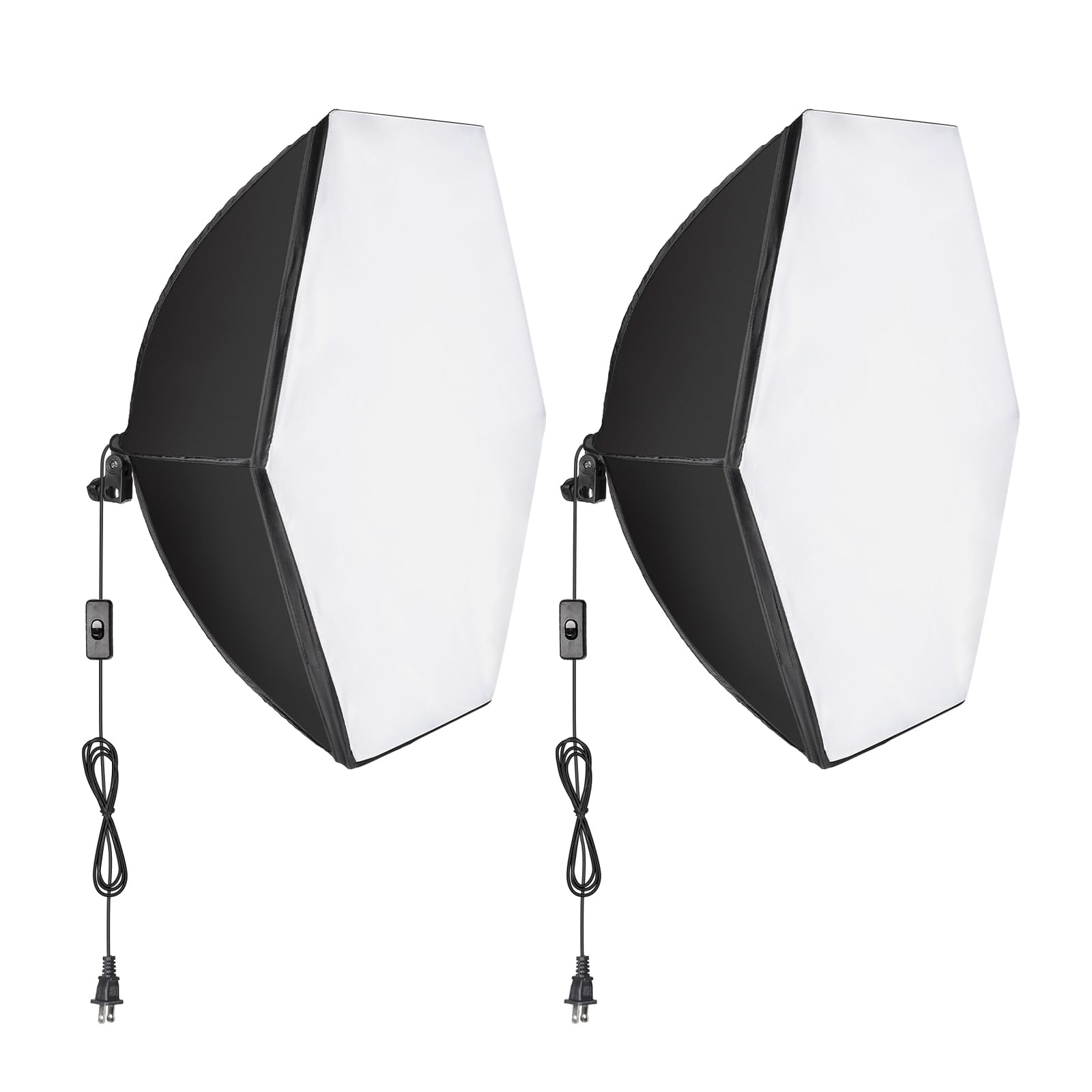 Softbox Lighting Kit -30"X30" Professional Studio Photography Equipment for Portrait Product Fashion Photography (Bulb and Light Stand not Included)-OXIMETERBUY